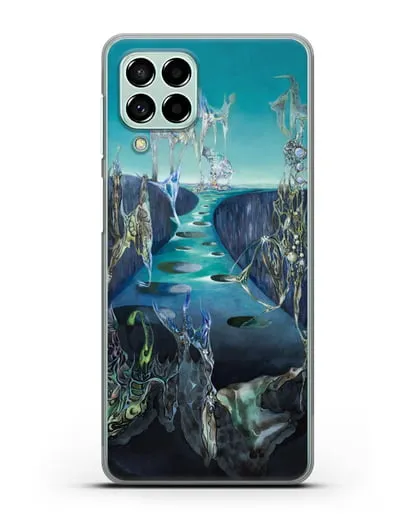Чехол Тотемный пейзаж (Паален Вольфганг) силиконовый для Samsung Galaxy M53 [SM-M536]