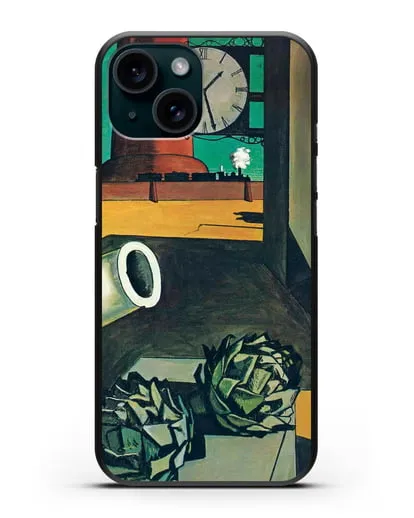 Чехол Завоевание философа (де Кирико Джорджо) силиконовый для iPhone 15