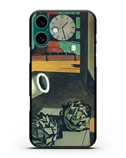 Чехол Завоевание философа (де Кирико Джорджо) силиконовый для iPhone 16 Plus