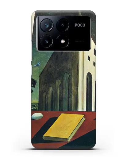 Чехол Туринская весна (де Кирико Джорджо) силиконовый для Xiaomi Poco X6 Pro