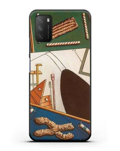 Чехол Метафизический интерьер с печеньем (де Кирико Джорджо) силиконовый для Xiaomi Poco M3