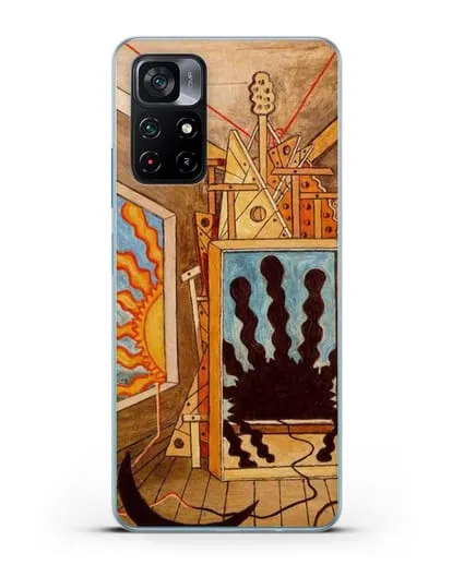 Чехол Метафизический интерьер с умирающим солнцем (де Кирико Джорджо) силиконовый для Xiaomi Poco M4 Pro 5G