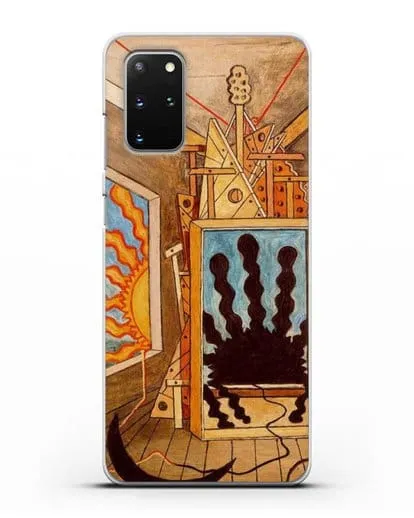 Чехол Метафизический интерьер с умирающим солнцем (де Кирико Джорджо) силиконовый для Samsung Galaxy S20 Plus [SM-G985F]