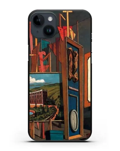 Чехол Обширный метафизический интерьер (де Кирико Джорджо) силиконовый для iPhone 14 Plus