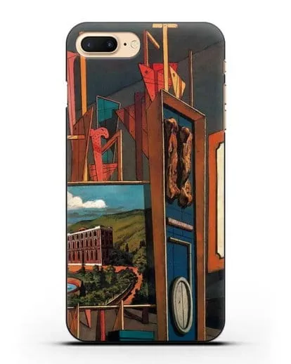 Чехол Обширный метафизический интерьер (де Кирико Джорджо) силиконовый для iPhone 7 Plus