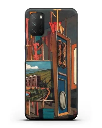 Чехол Обширный метафизический интерьер (де Кирико Джорджо) силиконовый для Xiaomi Poco M3