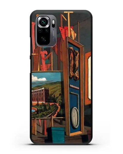 Чехол Обширный метафизический интерьер (де Кирико Джорджо) силиконовый для Xiaomi Poco M5s