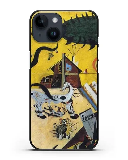 Чехол Вспаханное поле (Миро Жоан) силиконовый для iPhone 14