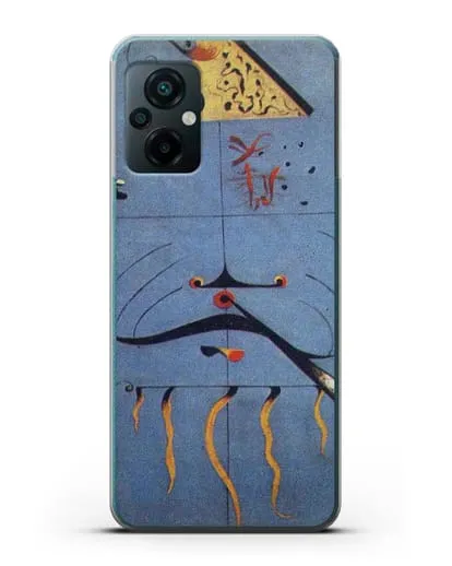 Чехол Каталонская крестьянская голова (Миро Жоан) силиконовый для Xiaomi Poco M5
