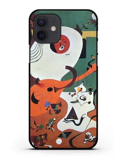 Чехол Голландский интерьер I (Миро Жоан) силиконовый для iPhone 12