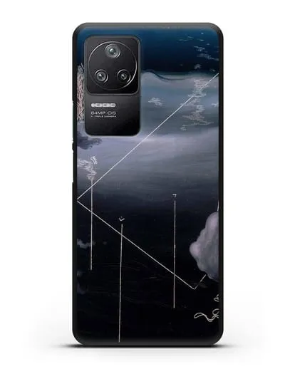 Чехол Belomancie I (Танги Ив) силиконовый для Xiaomi Poco F4