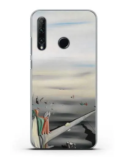 Чехол Атласный камертон (Танги Ив) силиконовый для Honor 20e