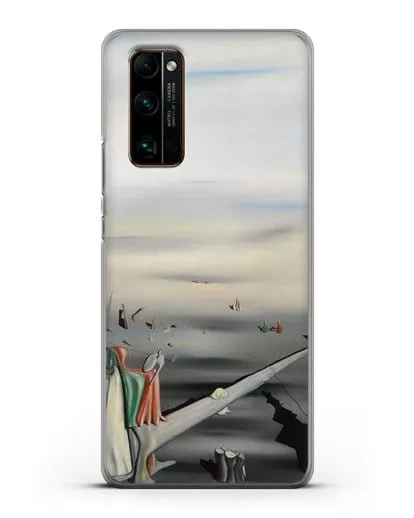 Чехол Атласный камертон (Танги Ив) силиконовый для Honor 30 Pro Plus