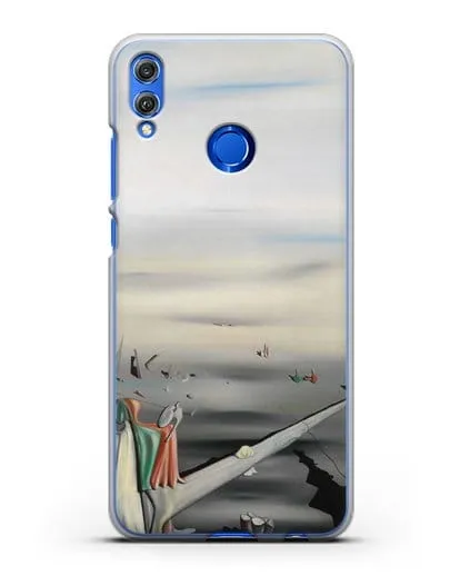 Чехол Атласный камертон (Танги Ив) силиконовый для Honor 8X