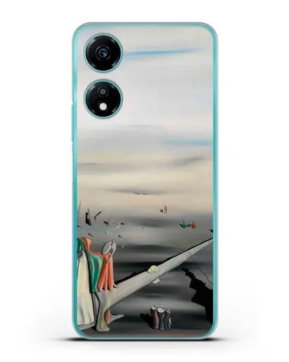 Чехол Атласный камертон (Танги Ив) силиконовый для Honor X5 Plus