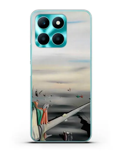 Чехол Атласный камертон (Танги Ив) силиконовый для Honor X6a