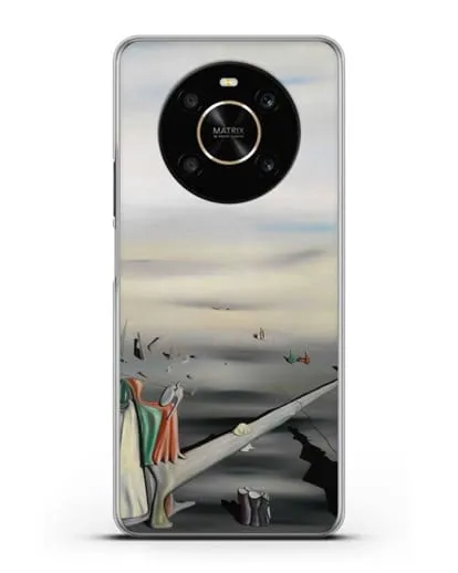 Чехол Атласный камертон (Танги Ив) силиконовый для Honor X9