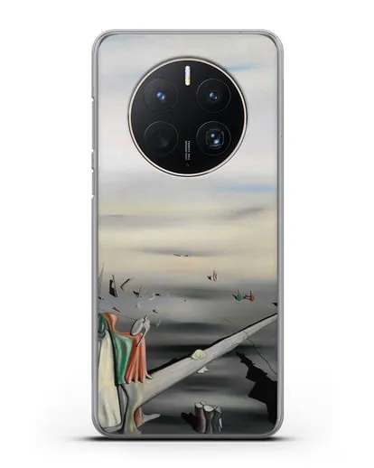 Чехол Атласный камертон (Танги Ив) силиконовый для Huawei Mate 50