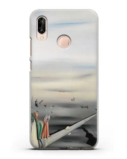 Чехол Атласный камертон (Танги Ив) силиконовый для Huawei P20 Lite