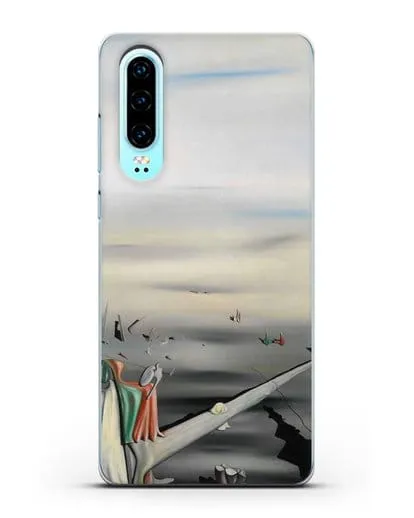 Чехол Атласный камертон (Танги Ив) силиконовый для Huawei P30