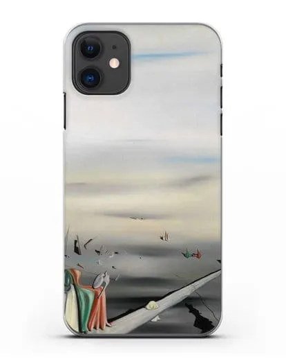 Чехол Атласный камертон (Танги Ив) силиконовый для iPhone 11