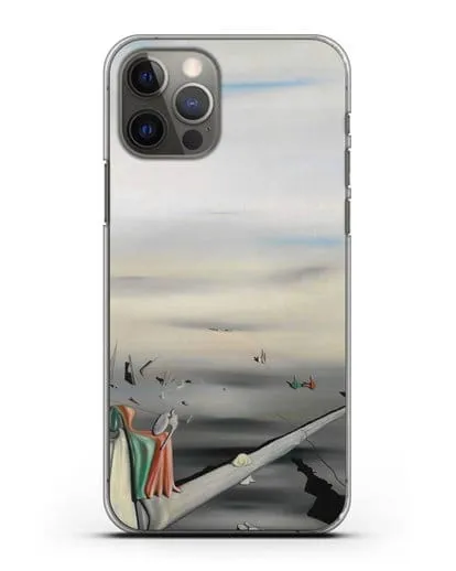 Чехол Атласный камертон (Танги Ив) силиконовый для iPhone 12 Pro