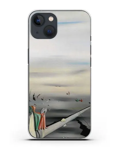 Чехол Атласный камертон (Танги Ив) силиконовый для iPhone 13 Mini