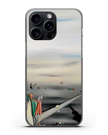 Чехол Атласный камертон (Танги Ив) силиконовый для iPhone 15 Pro Max