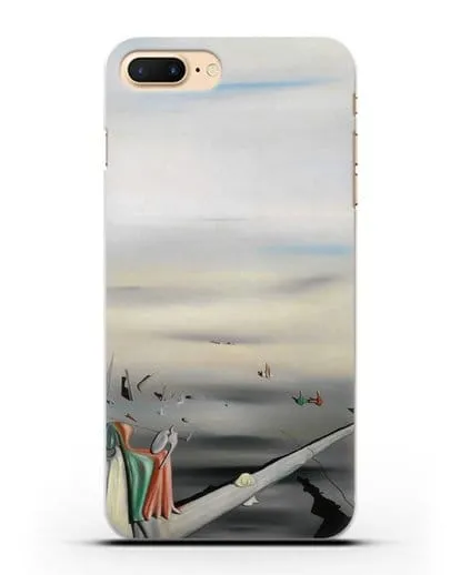 Чехол Атласный камертон (Танги Ив) силиконовый для iPhone 7 Plus