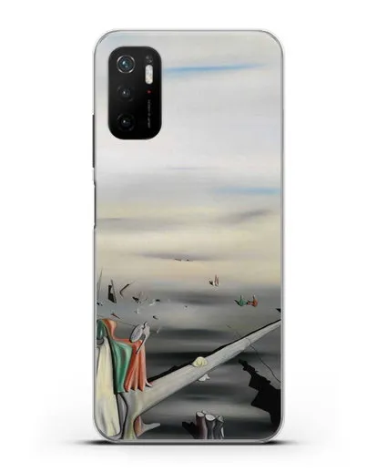 Чехол Атласный камертон (Танги Ив) силиконовый для Xiaomi Poco M3 Pro