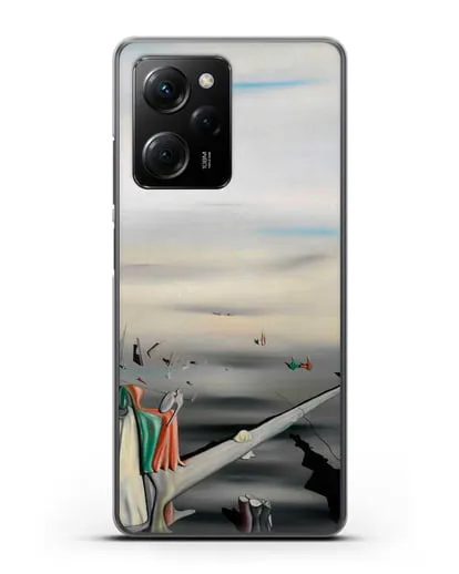 Чехол Атласный камертон (Танги Ив) силиконовый для Xiaomi Poco X5 Pro