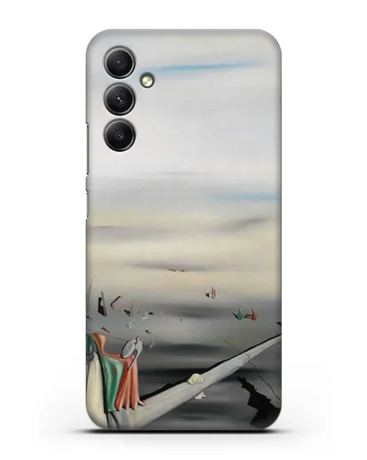 Чехол Атласный камертон (Танги Ив) силиконовый для Samsung Galaxy A34 [SM-A346]