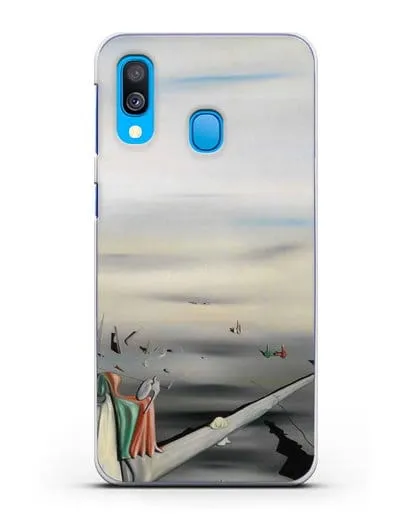 Чехол Атласный камертон (Танги Ив) силиконовый для Samsung Galaxy A40 [SM-A405F]