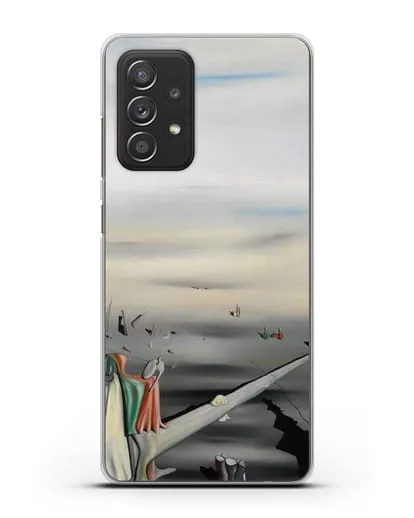 Чехол Атласный камертон (Танги Ив) силиконовый для Samsung Galaxy A53