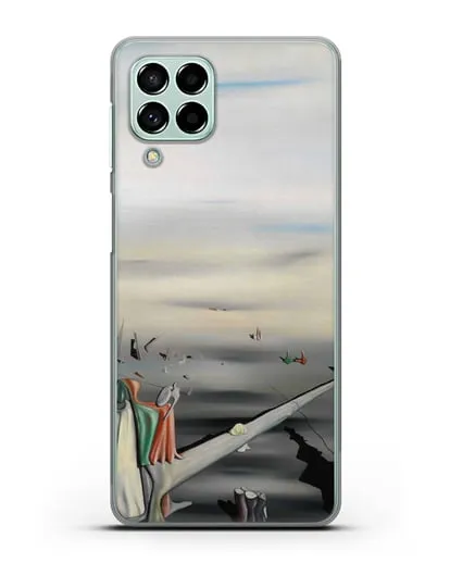 Чехол Атласный камертон (Танги Ив) силиконовый для Samsung Galaxy M33 [SM-M336]