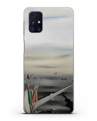 Чехол Атласный камертон (Танги Ив) силиконовый для Samsung Galaxy M51 [SM-M515F]