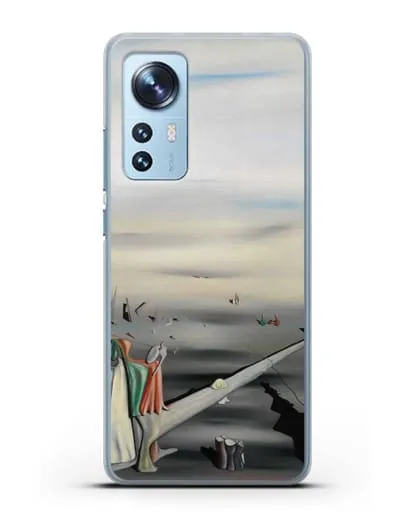 Чехол Атласный камертон (Танги Ив) силиконовый для Xiaomi 12