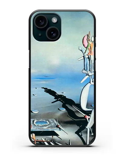 Чехол Перевоплощение (Танги Ив) силиконовый для iPhone 15