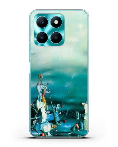 Чехол Дворец на оконных скалах (Танги Ив) силиконовый для Honor X6a