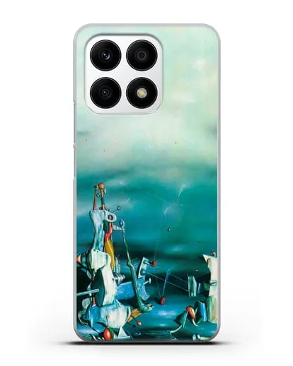 Чехол Дворец на оконных скалах (Танги Ив) силиконовый для Honor X8a