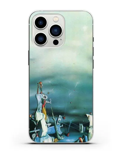 Чехол Дворец на оконных скалах (Танги Ив) силиконовый для iPhone 13 Pro