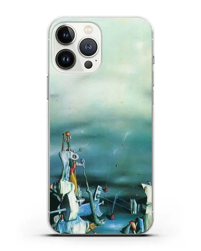 Чехол Дворец на оконных скалах (Танги Ив) силиконовый для iPhone 13 Pro Max