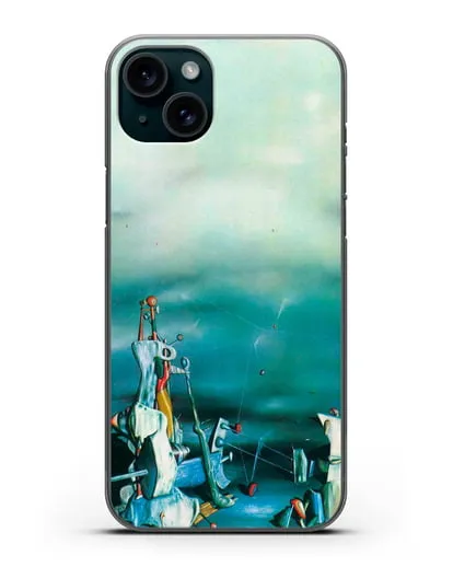 Чехол Дворец на оконных скалах (Танги Ив) силиконовый для iPhone 15 Plus