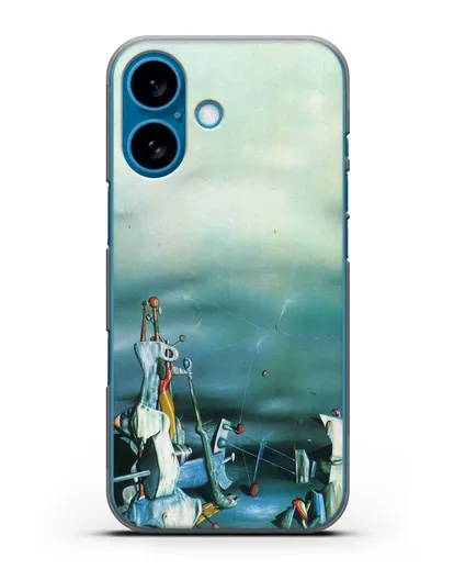 Чехол Дворец на оконных скалах (Танги Ив) силиконовый для iPhone 16