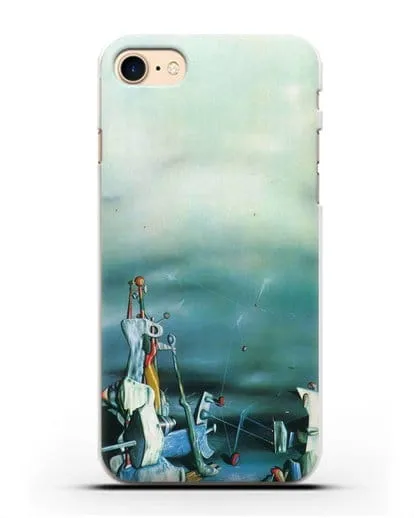 Чехол Дворец на оконных скалах (Танги Ив) силиконовый для iPhone 8