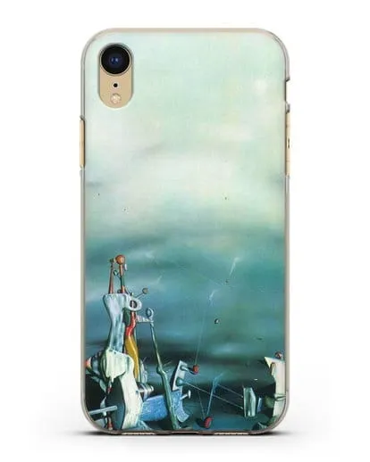 Чехол Дворец на оконных скалах (Танги Ив) силиконовый для iPhone XR