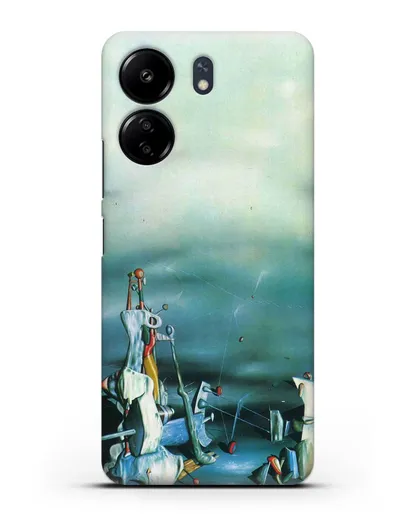 Чехол Дворец на оконных скалах (Танги Ив) силиконовый для Xiaomi Poco C65