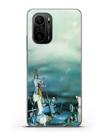 Чехол Дворец на оконных скалах (Танги Ив) силиконовый для Xiaomi Poco F3 Pro