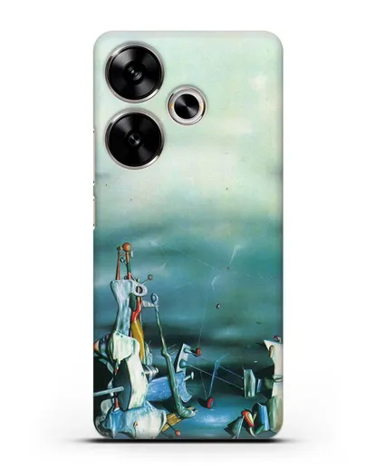 Чехол Дворец на оконных скалах (Танги Ив) силиконовый для Xiaomi Poco F6