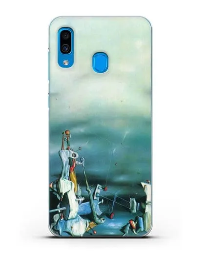 Чехол Дворец на оконных скалах (Танги Ив) силиконовый для Samsung Galaxy A30 [SM-A305FN]